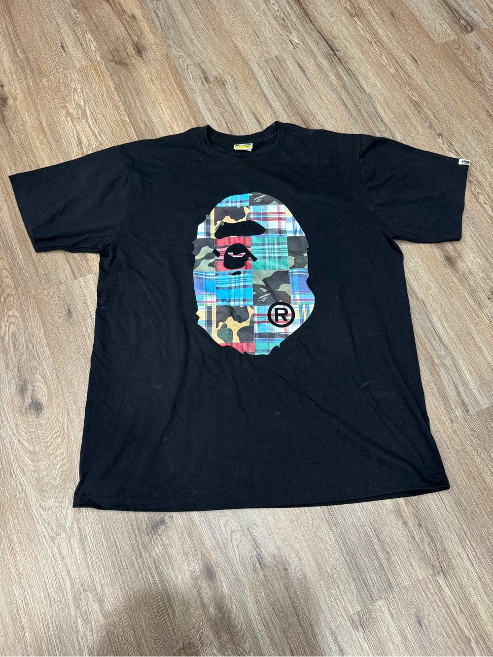 Bape Patchwork Big Ape Head Tee